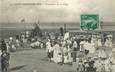 CPA FRANCE 14 "Saint Aubin sur Mer, Procession sur la plage"