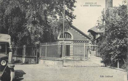 CPA FRANCE 27 "Igoville, L'usine électrique".