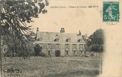 CPA FRANCE 27 "Lieurey, Le château du Coudray".