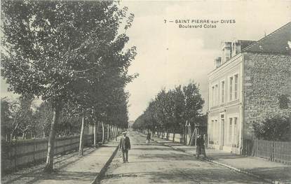 CPA FRANCE 14 "St Pierre sur Dives, Boulevard Colas".