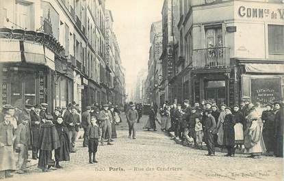 CPA FRANCE 75020 "Paris, rue des Cendriers"