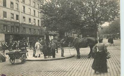 CPA FRANCE 75019 "Paris, Le bld de la Villette"