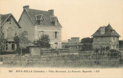 CPA FRANCE 14 "Riva Bella, Villa Mauricette, La favorite"