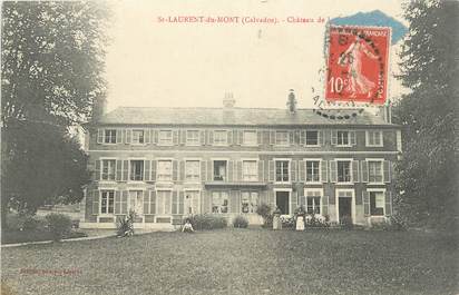 CPA FRANCE 14 "St Laurent du Mont Château".