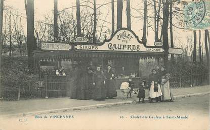 CPA FRANCE 94 "Vincennes, Chalet des Gaufres à Saint Mandé"