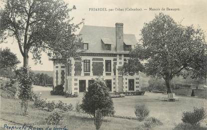CPA FRANCE 14 "Friardel, Manoir de Beaupré".