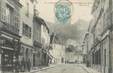 CPA FRANCE 39 " Poligny, Grande rue et Croix du Dent".