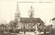 CPA FRANCE 39 " L'ABERGEMENT LA RONCE, L'église et le monument aux morts".