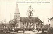 39 Jura CPA FRANCE 39 " L'ABERGEMENT LA RONCE, L'église et le monument aux morts".