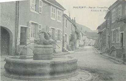 CPA FRANCE 39 "Poligny, Rue de Versailles".