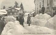 39 Jura CPA FRANCE 39 "Les Rousses, Rue principale en hiver".