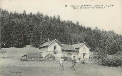 CPA FRANCE 39 "Environs de Salins, Forêt de la Joue, maison forestière du Chevreuil".