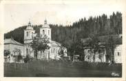 39 Jura CPSM FRANCE 39 "Morbier, Eglise, école de filles et la forêt des Crottes".