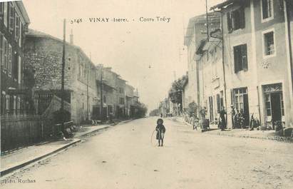 CPA FRANCE 38 "Vinay, Cours Tréry".