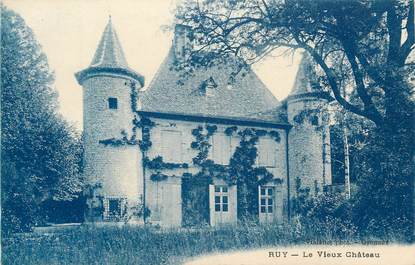 CPA FRANCE 38 "Ruy, Le vieux château".