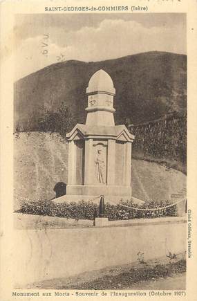 CPA FRANCE 38 "St Georges de Commiers,Monument aux morts ".