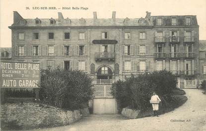 CPA FRANCE 14 "Luc sur Mer, Hotel Belle Plage"