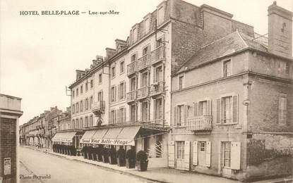 CPA FRANCE 14 "Luc sur Mer, Hotel  Belle Plage"