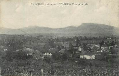 CPA FRANCE 38 " Chilimin - Leyssins, Vue générale ".