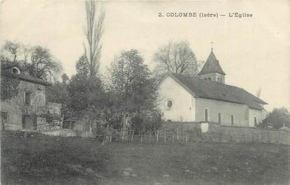 CPA FRANCE 38 "Colombe, L'église".