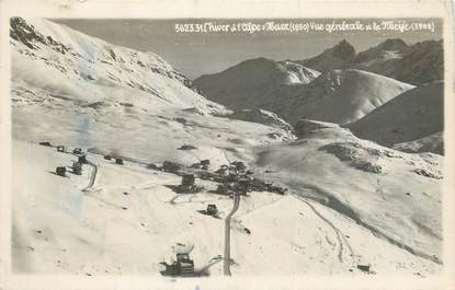 CPSM FRANCE 38 "L'Alpe d'Huez, Vue générale et La Meije".