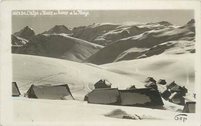 CPSM FRANCE 38 "L'Alpe d'Huez, La Meije".