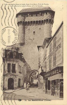 CPA FRANCE 23 " La Souterraine, Porte fortifiée de Breith".