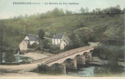 CPA FRANCE 23 " Fresselines, Le Moulin de Puy Guillon".