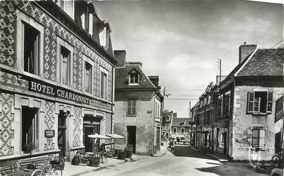 CPSM FRANCE 23 " Evaux les Bains, Rue de l'Hôtel de Ville".