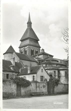 CPSM FRANCE 23 " Chambon sur Voueize, L'église Ste Valérie".