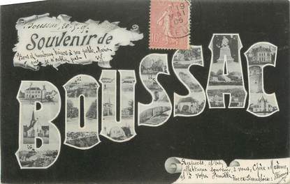 CPA FRANCE 23 " Boussac, Vues".