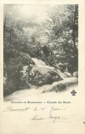 CPA FRANCE 23 " Environs de Bourganeuf, Cascade des Boeufs".