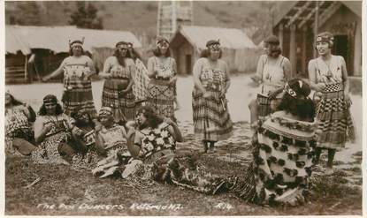 CPA NOUVELLE ZELANDE "Femmes Maori"