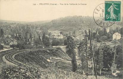 CPA FRANCE 23 " Felletin, Vue de la Vallée de la Creuse".