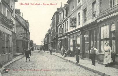 CPA FRANCE 14 "Livarot, rue de Lisieux"
