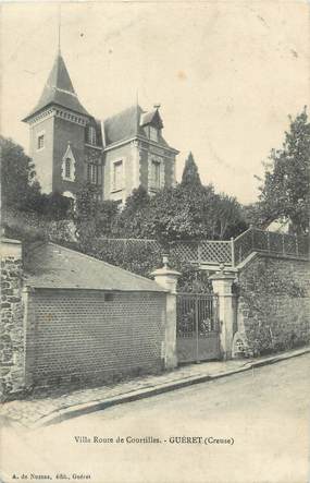 CPA FRANCE 23 " Guéret, Villa route de Courtilles".