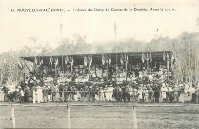 CPA NOUVELLE CALEDONIE "Tribunes du Champ de Courses de la Dumbéa"