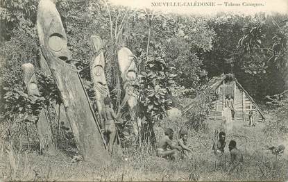CPA NOUVELLE CALEDONIE "Tabous Canaques"