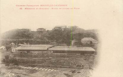 CPA NOUVELLE CALEDONIE "Mines de cuivre de Pilou"