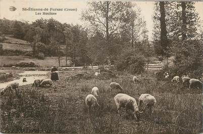 CPA FRANCE 23 " St Etienne de Fursac, Les Moulines".