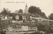 23 Creuse CPA FRANCE 23 " Sermur , L'église et le cimetière".