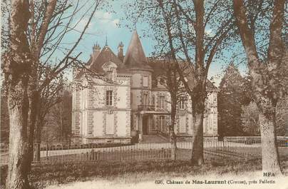 CPA FRANCE 23 "Mas Laurant, Le château".