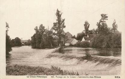 CPA FRANCE 23 "Lavaveix les Mines, Vue sur la Creuse".