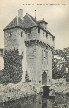 CPA FRANCE 23 "Ladapeyre, Le donjon de la Dauge".