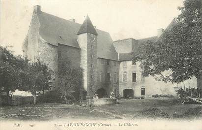 CPA FRANCE 23 "Lavaufranche, Le château".