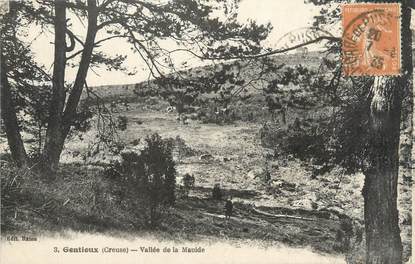 CPA FRANCE 23 "Gentioux, Vallée de la Maulde".