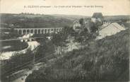 23 Creuse CPA FRANCE 23 "Glénic, Le pont et le viaduc".