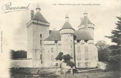 CPA FRANCE 23 "Près de Chénérailles, Le château d'Etansagne"