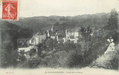 CPA FRANCE 23 "La Celle - Dunoise, Vallée de la Creuse".