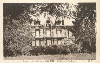CPA FRANCE 23 "Vallières, Le château de Bouffanges".